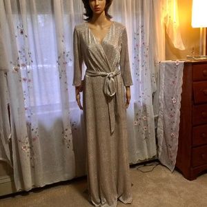 Champagne formal dress by BHLDN